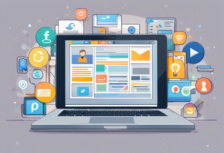 stylized computer image